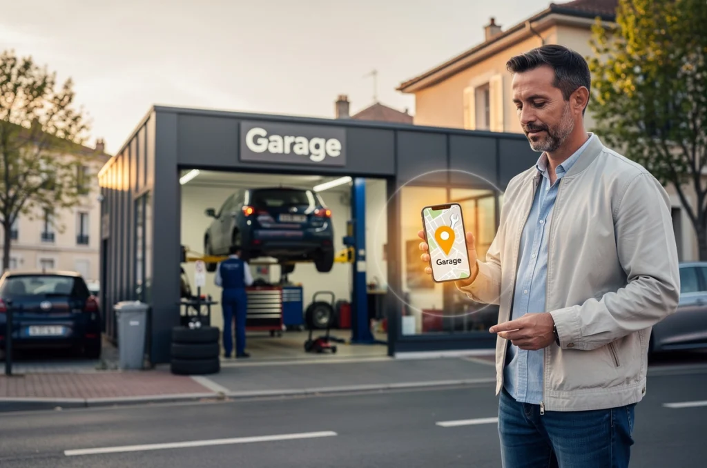 trouver un garage près de chez soi